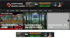 Desktop Screenshot of everythingboardgames.com